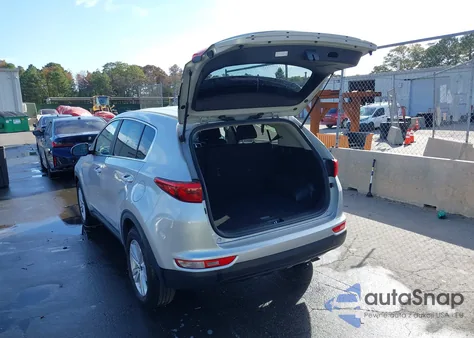 2017 Kia Sportage Lx from USA, damaged, VIN KNDPM3AC2H7235497